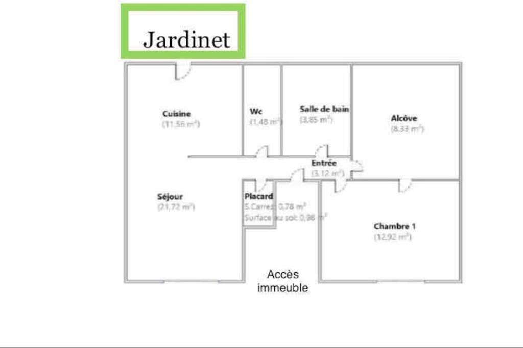Le Petit Jardinet De Tarare公寓 外观 照片
